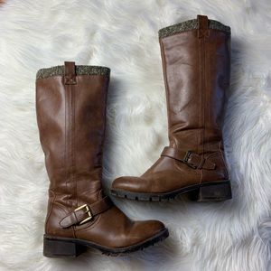 Knee High Brown Riding Boots